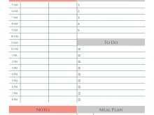 66 Customize Daily Calendar Template Hourly in Word with Daily Calendar Template Hourly