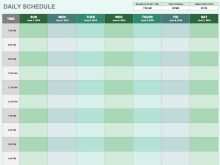 66 Customize Make A Daily Schedule Template Maker with Make A Daily Schedule Template