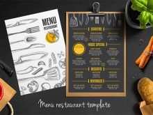 66 Customize Our Free Restaurant Menu Flyer Templates With Stunning Design with Restaurant Menu Flyer Templates