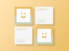 66 Customize Our Free Square Business Card Template Free Download PSD File with Square Business Card Template Free Download