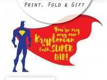 66 Customize Our Free Superman Father S Day Card Template in Word with Superman Father S Day Card Template