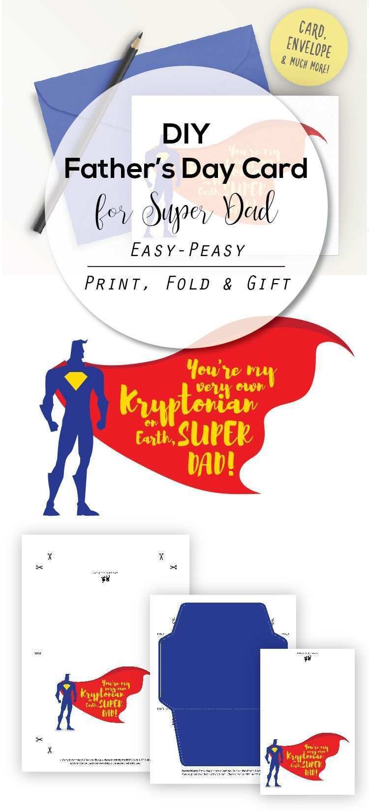 66 Customize Our Free Superman Father S Day Card Template in Word with Superman Father S Day Card Template