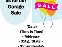 Yard Sale Flyer Template Free