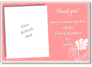 66 Customize Thank You Card Template With Photo PSD File by Thank You Card Template With Photo