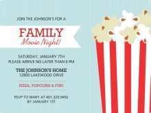 66 Format Family Movie Night Flyer Template Formating with Family Movie Night Flyer Template