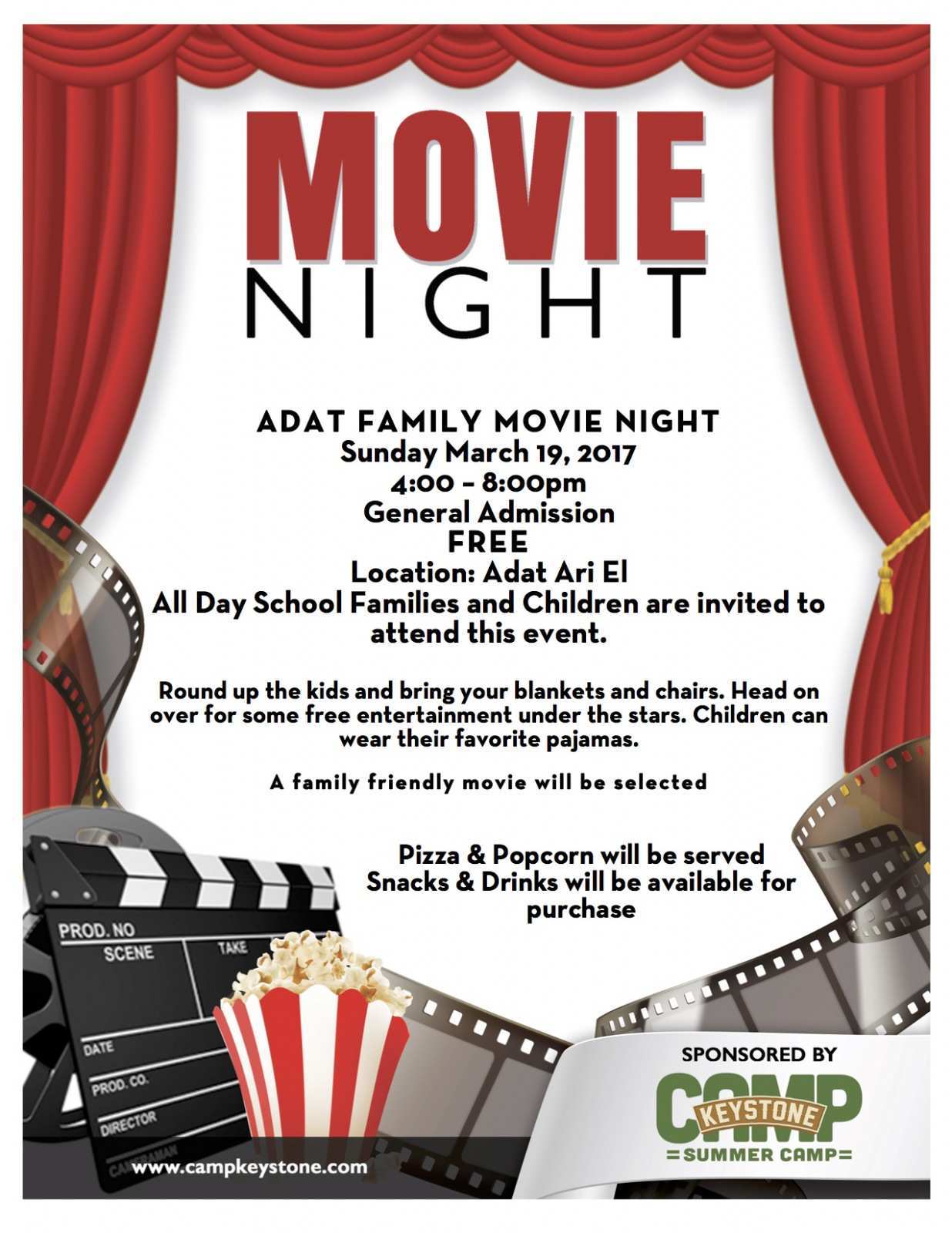 66 Format Free Movie Night Flyer Template Photo for Free Movie Night Flyer Template