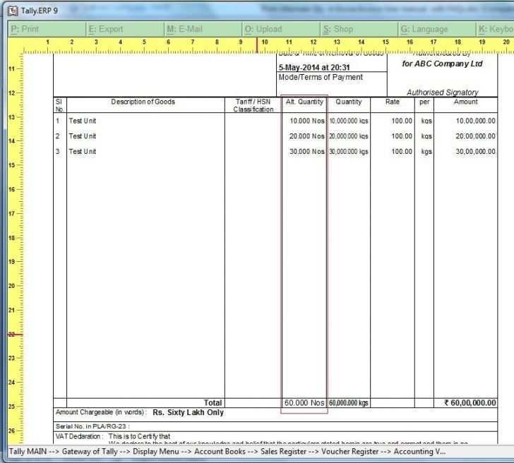 66 Format Tax Invoice Format In Kerala by Tax Invoice Format In Kerala ...