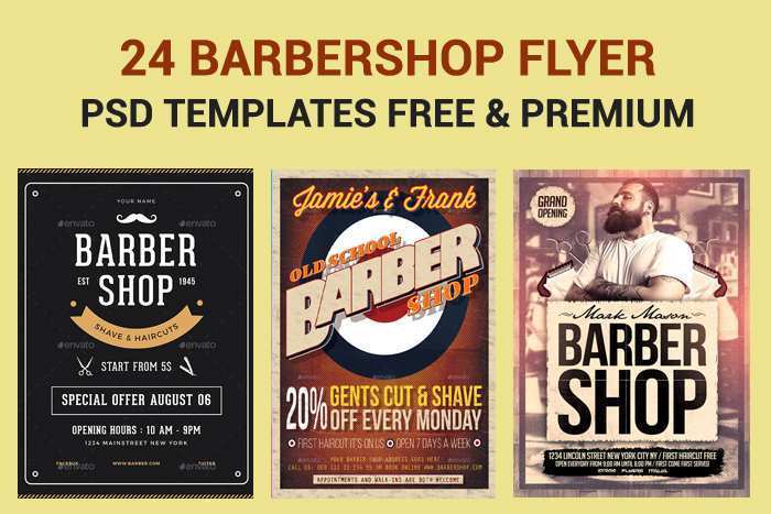 66 Free Barber Shop Flyer Template Free Templates with Barber Shop Flyer Template Free