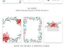 66 Free Printable Christmas Card Template Size Photo with Christmas Card Template Size