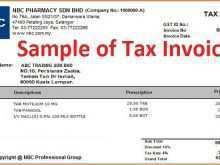 66 Free Printable Gst Tax Invoice Format Latest PSD File with Gst Tax Invoice Format Latest