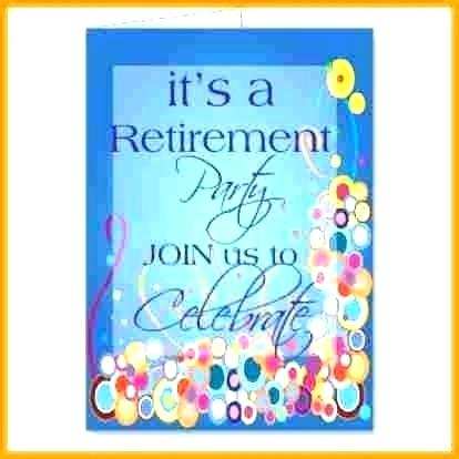 66 Free Printable Retirement Party Flyer Template Download with Retirement Party Flyer Template