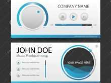 66 How To Create Name Card Template Music Now by Name Card Template Music