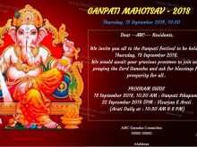 66 Invitation Card Format For Ganesh Chaturthi Now for Invitation Card Format For Ganesh Chaturthi