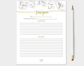 66 Online 8 X 11 Recipe Card Template Formating for 8 X 11 Recipe Card Template