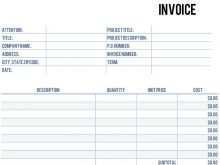 66 Printable Invoice Template Pages Formating with Invoice Template Pages