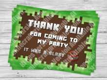 66 Report Minecraft Thank You Card Template Now for Minecraft Thank You Card Template