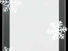 66 Report Snowflake Christmas Card Template Download for Snowflake Christmas Card Template