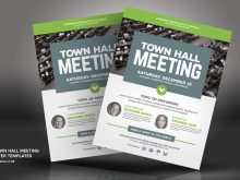 66 Report Town Hall Flyer Template Maker for Town Hall Flyer Template