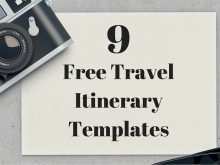 66 Report Travel Itinerary Template Apple in Word with Travel Itinerary Template Apple