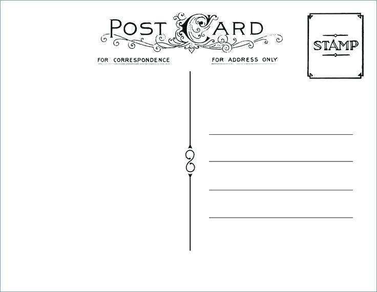66 Standard Postcard Template 4 To A Page Download for Postcard Template 4 To A Page