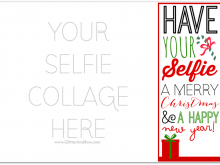 66 Standard Selfie Christmas Card Template Photo with Selfie Christmas Card Template