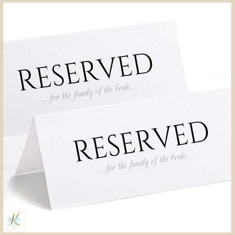 66 The Best Reserved Tent Card Template Now by Reserved Tent Card Template