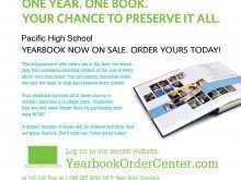 66 The Best Yearbook Flyer Template Templates with Yearbook Flyer Template