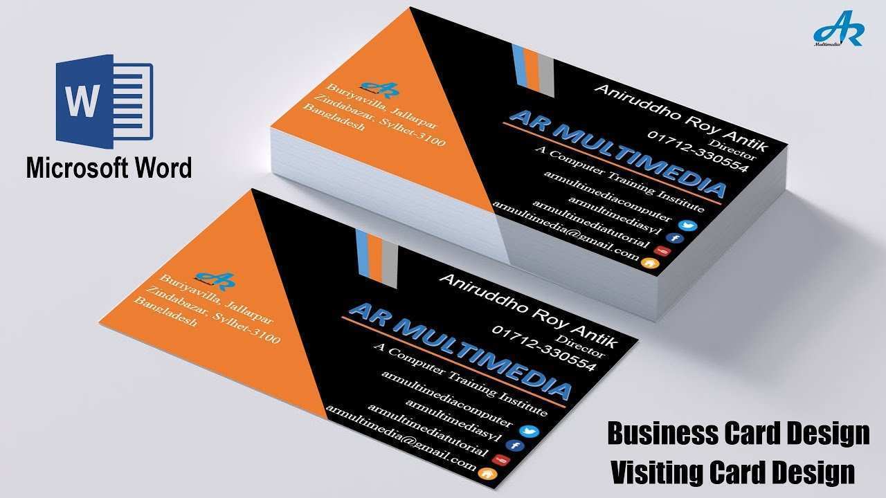 66 Visiting Calling Card Template In Microsoft Word For Free for Calling Card Template In Microsoft Word