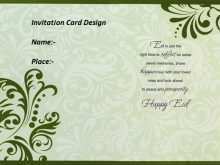 66 Visiting Eid Invitation Card Templates Now for Eid Invitation Card Templates