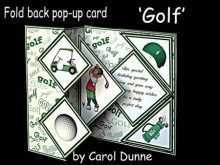 66 Visiting Golf Pop Up Card Template Photo with Golf Pop Up Card Template