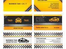 66 Visiting Taxi Name Card Template for Ms Word by Taxi Name Card Template