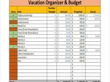 66 Visiting Travel Itinerary Budget Template Photo by Travel Itinerary Budget Template