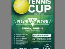 67 Adding Tennis Flyer Template Free Download for Tennis Flyer Template Free