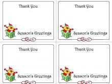 67 Adding Thank You Card Template Holiday for Ms Word by Thank You Card Template Holiday