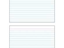 67 Best 4X6 Ruled Index Card Template Formating with 4X6 Ruled Index Card Template