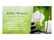 67 Blank Massage Name Card Template Now for Massage Name Card Template