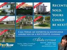 67 Blank Real Estate Just Sold Flyer Templates Formating by Real Estate Just Sold Flyer Templates