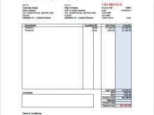 67 Create Invoice Format With Gst With Stunning Design for Invoice Format With Gst