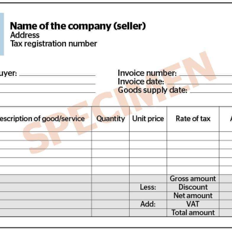 67 Creating Backdated Vat Invoice Template With Stunning Design for Backdated Vat Invoice Template