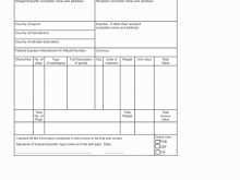 67 Creating Blank Commercial Invoice Template Photo by Blank Commercial Invoice Template