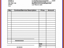 67 Creating Contractor Weekly Invoice Template for Ms Word for Contractor Weekly Invoice Template