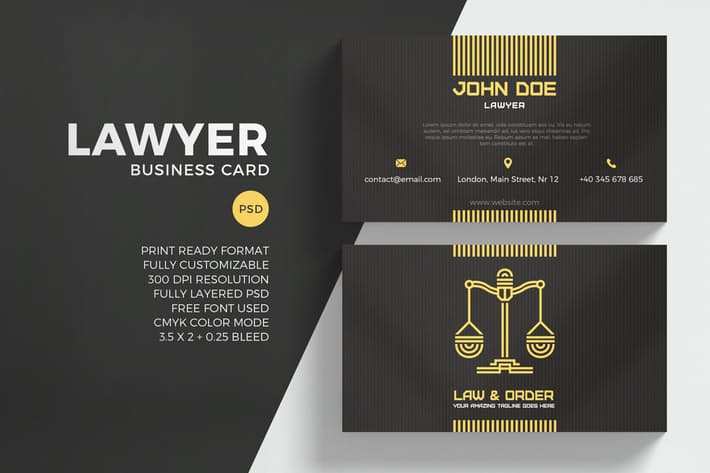 67 Customize Business Card Template Lawyer Formating by Business Card Template Lawyer