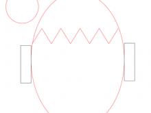 Easter Card Template Eyfs