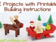 67 Customize Lego Christmas Card Template For Free for Lego Christmas Card Template