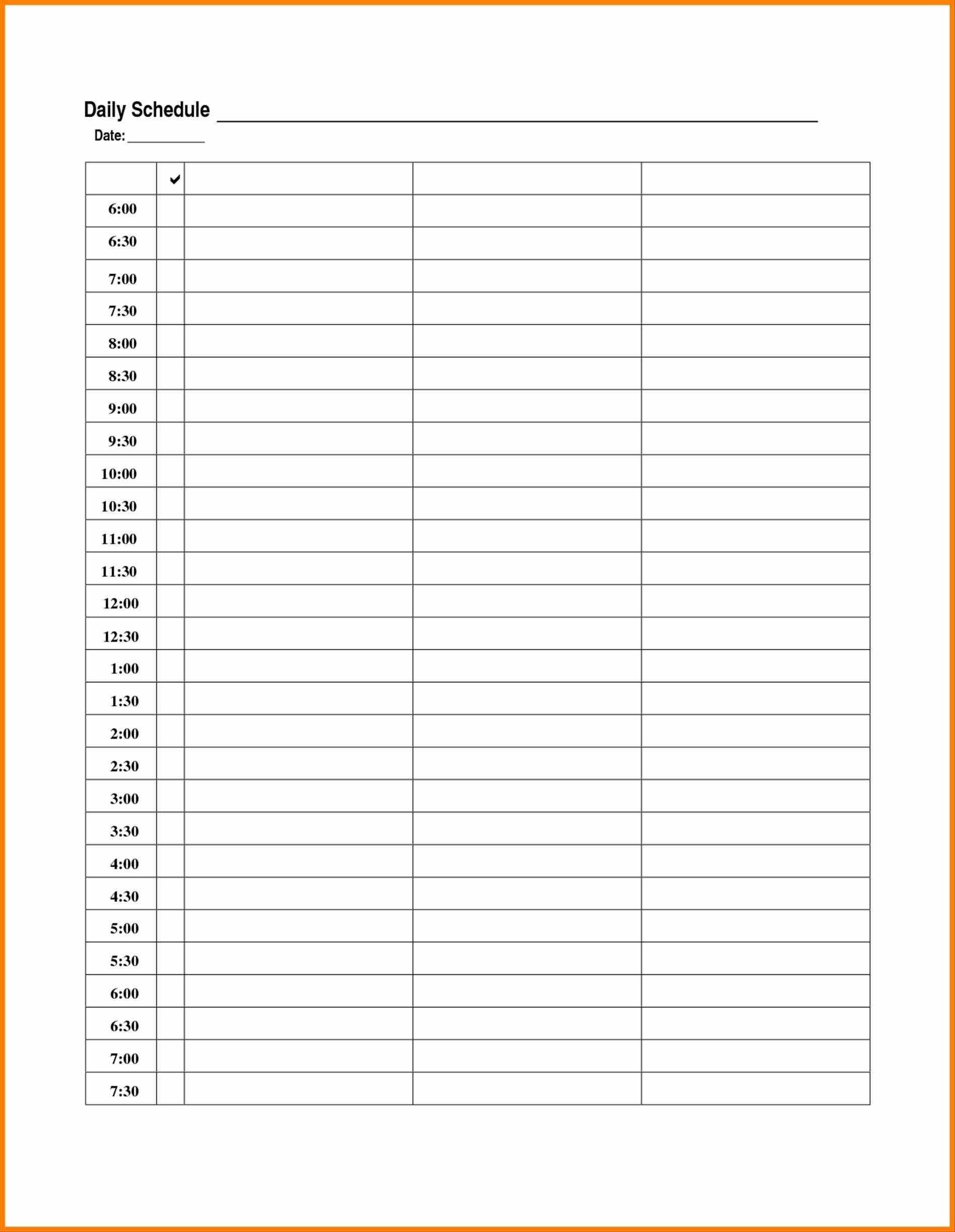 67 Customize Our Free Daily Calendar Template Printable in Word for Daily Calendar Template Printable