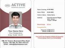 67 Customize Our Free Job Id Card Template For Free with Job Id Card Template