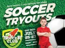 67 Customize Our Free Soccer Tryout Flyer Template in Photoshop for Soccer Tryout Flyer Template