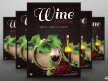 67 Customize Wine Flyer Template Templates with Wine Flyer Template