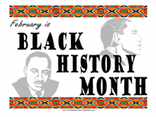 67 Format Black History Month Flyer Template Templates with Black History Month Flyer Template