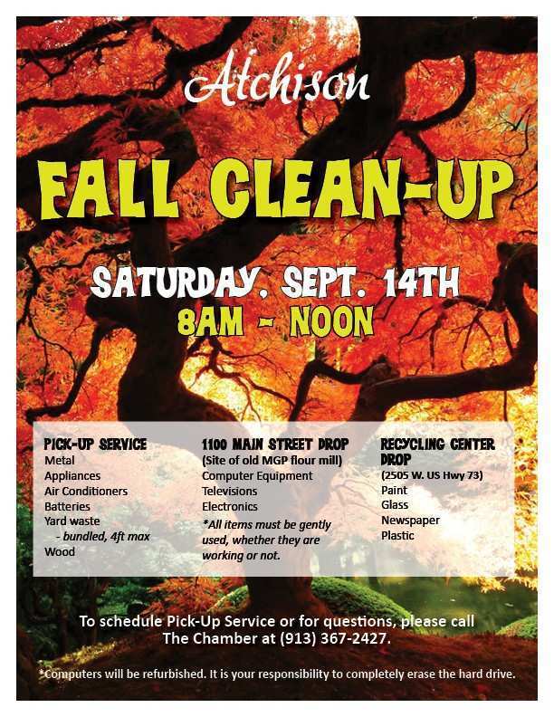 Fall Clean Up Flyer Template